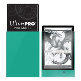 Ultra PRO Pro Matte sleeves / deck protectors Aqua (50)