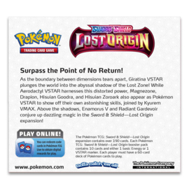 Lost Origin Booster Display Box (36 Packs)