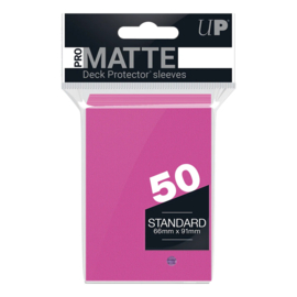 Ultra PRO Pro Matte sleeves / deck protectors Bright Pink (50)