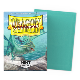 Dragon Shield Standard Matte Sleeves - Mint (100)