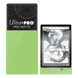 Ultra PRO Pro Matte sleeves / deck protectors Lime Green (50)