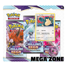 Chilling Reign 3-Booster Blister Snorlax