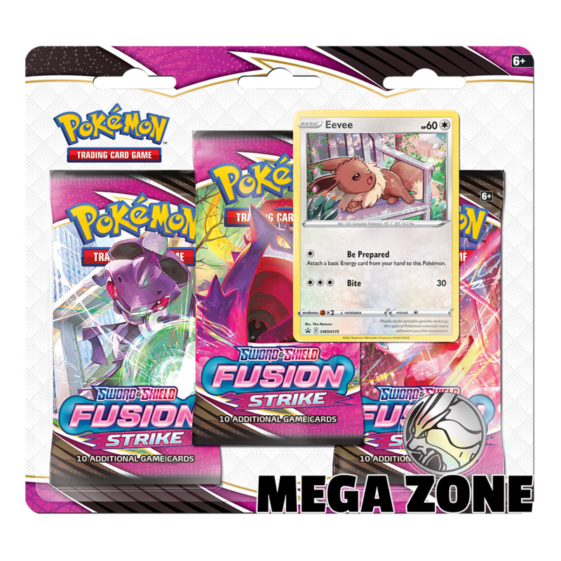 Fusion Strike 3-Booster Blister Eevee