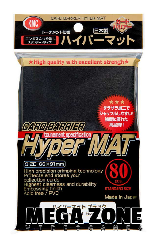 KMC 80 Hyper MAT Black sleeves