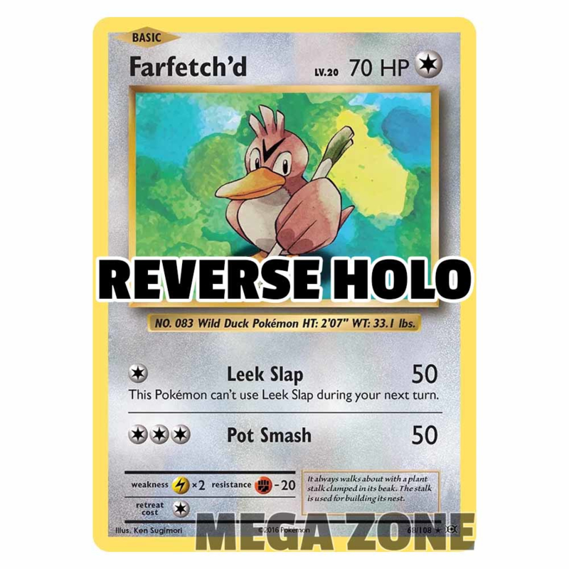 Farfetch'd - XY: Evolutions Reverse Holo - Pokemon