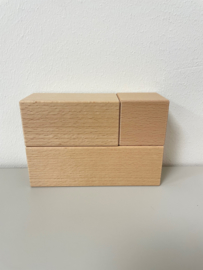 Houten blokken 4,5 cm