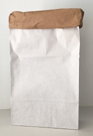 Paper bag XS per stuk (blanco)