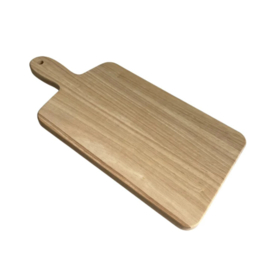 Serveerplank met handvat 39,5 cm lang x 1,5 cm hoog x 18,5 cm