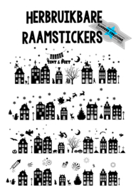 Raamstickers herbruikbaar