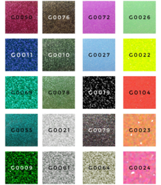 Flex glitter 20x25