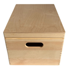 Houten opberg kist  40x23x30