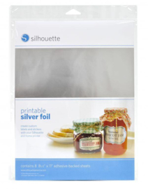 Silhouette Printable Silver Foil