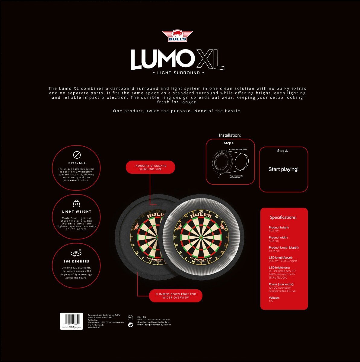 Bull's Lumo XL Surround Light System