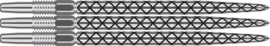 Target Swiss Diamond Points Silver 26mm