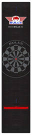 Bull's Carpet Dartmat Black (zwarte rand) 300 x 65 cm.