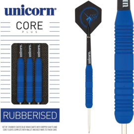 Unicorn Core Plus Rubberised Brass Blue 25gram