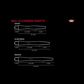 Bull's Carboni Shafts + ring Short