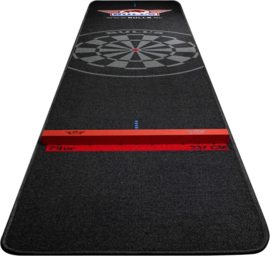 Bull's Carpet Dart Mat Black-Black + Oche 300 x 65cm