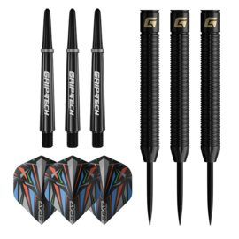 GOAT Athlete Black 90% Tungsten Steel Tip 24 gr