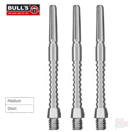 BULL'S Tecno Aluminium Shaft short silver