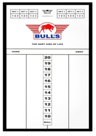 Bull's Glass Scoreboard Basic 45x30cm