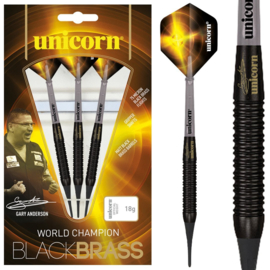 Unicorn Softtip Black Brass Gary Anderson P1 18gr