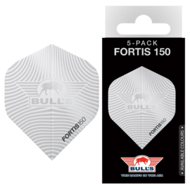 Bull's Fortis 150 No.2 Flights | 5-Pack White