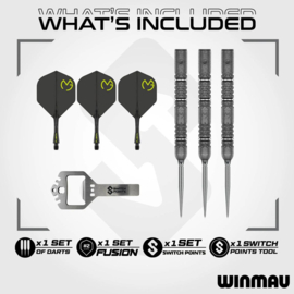Winmau MvG Signature Edition Switch Point 90% tungsten 24gr