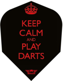 Bull's Powerflite D100 Keep Calm and Play Darts Std.