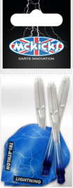 McKicks Thunder & Lightning  Blue Flight Shaft Set 100 micron