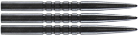 Bull's Ringed Grip Points Black 36mm