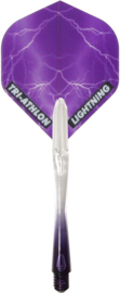 McKicks Thunder & Lightning Purple Flight Shaft Set 100 micron