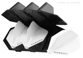 Robson Plus Flight Case Clear Black