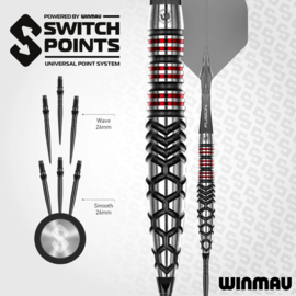 Winmau Fornax Torpedo Switch Point 90% tungsten  23gr