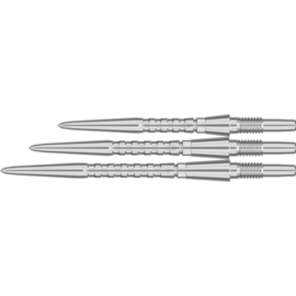 Target Swiss Points | Storm Surge Silver 26mm