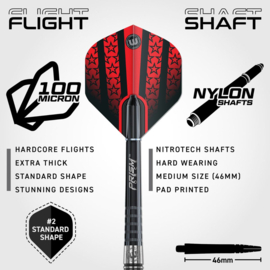 Winmau Joe Cullen Signature Edition 90% tungsten  24gr