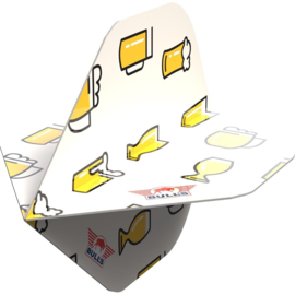 Bull's Design 100 Beer Cartoons No.2 Flight