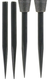 Bull's Triangular Points Black 32mm