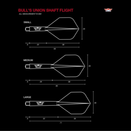Bull's Union Flight Yellow White Medium