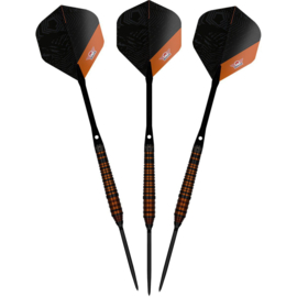 Bull's Dirk van Duijvenbode Black CP Steeltip 80% 24gr