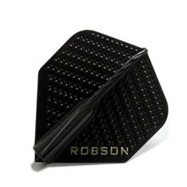 Robson Plus No.2 Dimpled Flights Black