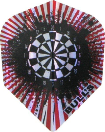 ! Bull's Diamond 100 Dartboard Red Std.