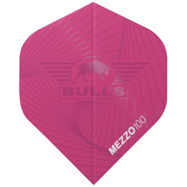 Bull's Mezzo 100 No.2 Flights | 5-Pack Pink