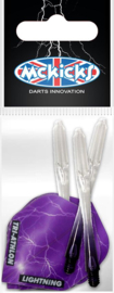 McKicks Thunder & Lightning Purple Flight Shaft Set 100 micron