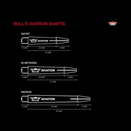 Bull's Aviation Gold Medium 45,2mm