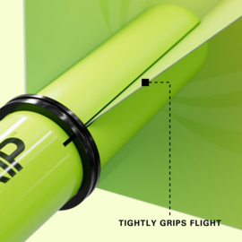 Target Pro Grip 3 sets Shafts Green 41mm