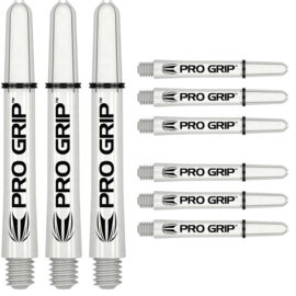 Target Pro Grip 3 sets Shafts White Short 34mm