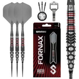 Winmau Fornax Torpedo Switch Point 90% tungsten dartpijlen 23gr