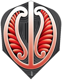 Shot Branded No.6 Warrior Red