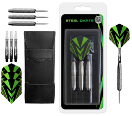 Steel Darts Set 23gr Silver